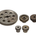 TT02 Differential Metal Spur Gear Set 64T Main Gear With 17T 21T 26T Pinions for RC Cars and Trucks Durable Alloy Upgrade