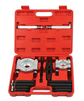 Pro Heavy Duty Bearing Separator Puller Tool Kit Best Pick For Garage Crew Featuring 14 Piece Alloy Steel Adjustable 30 To 105 Mm Resists Rust And Grease Saves Cents On Labor Fixing Engine Stuff At Home With Gear That Handles Grind Smoothly. 14-piece alloy steel bearing separator puller kit in red case