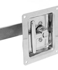 Foldable T Handle Latch Built Hella Tough For Truck Toolboxes And Camper Vans Rock Solid stainless steel latch with mirror finish.