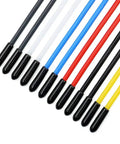 12 Pack Colorful Plastic Antenna Protection Tubes With Caps For RC Cars And FPV Drones Receiver Antennas Keeps Your Gear Safe From Crashes