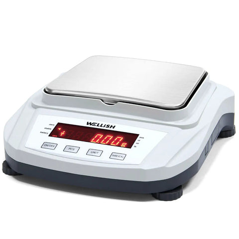 High Precision Digital Lab Scale 2000G Capacity With 0.01G Readability, Tare And Counting, Multiple Units G Ct Oz Lb, Analytical Balance