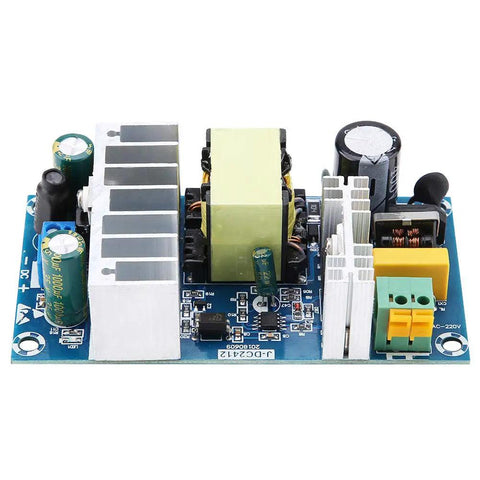24V DC Power Supply Module 100W 6A Universal Input AC DC Converter 85 to 265V For Industrial Equipment and Control Systems Compact Board, top view