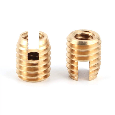Brass Self Tapping Inserts With T Handle Installation Tool For Batwing Motorcycle Fairing Repair Kit 1996 To 2017 M10 Threads Secure Fasteners No Adhesive Needed brass inserts
