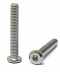 20 Pcs 5/16-18 By 2 Inch Stainless Steel 304 Hex Socket Flat Head Cap Screws Bolts For Furniture With Bright Finish