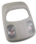 Upgraded Dome Map LED Reading Light For Dodge Ram Overhead Console Replacement with lens covers and bulb slots