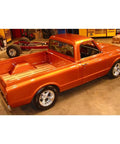 Chevy 1967 CK Pickup Truck Copper Orange Metallic Stacey David's Copperhead One Sixty Four Scale Diecast Model Car Acme 51492