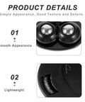 Close-up of 12pcs Black 360 Degree Swivel Casters for Furniture and Storage showing smooth appearance and lightweight design.