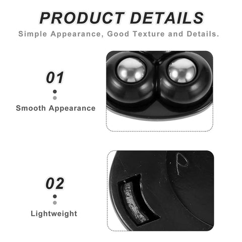 Close-up of 12pcs Black 360 Degree Swivel Casters for Furniture and Storage showing smooth appearance and lightweight design.