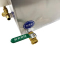 Close-up of purging valve on Hardcore 110 Volt Oil Water Separator For Cnc Machining Centers And Coolant Recycling Pro Gear.