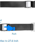 Heavy Duty Metal Anti Tip Straps Keep Your Furniture Locked Down Tight With Adjustable Wall Anchors, showing straps with adjustable clips.