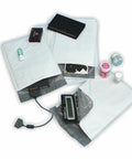 Gray Self Sealing Bubble Mailers Size Ten Point Five By Sixteen Inches Cushioned Padded Shipping Envelopes with content items