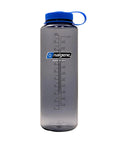 48 Oz Wide Mouth Silo Water Bottle BPA Free Durable Leak Proof Large Capacity for Hiking, Gym, and Sports with blue lid