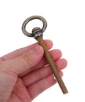 Vintage Bronze Ring Cabinet Pull Handle With Screws For Kitchen Dresser Cupboard Furniture Hardware Retro Metal Ring Knob