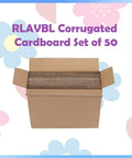 50 Pack 8.5X11 Corrugated Cardboard Sheets Flat Cardboard Inserts For Shipping Packing And DIY Crafts Built Tough As Nails
