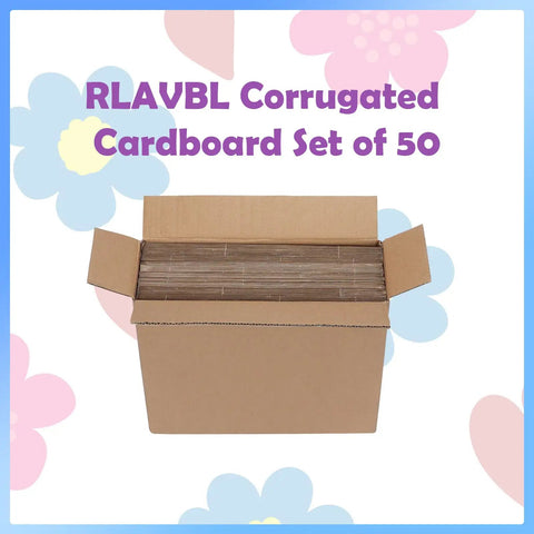 50 Pack 8.5X11 Corrugated Cardboard Sheets Flat Cardboard Inserts For Shipping Packing And DIY Crafts Built Tough As Nails