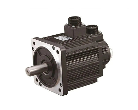 Front view of 380V 7.5KW AC Servo Motor With 1500 RPM And 48 Nm Torque Three Phase AC Drive Permanent Magnet Matched Driver AASD 75A