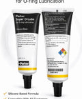 Two 2 Oz Tubes Of Silicone O Ring Lubricant For Smooth Installations And Seals, A Pro Grade Grease, great for automotive and plumbing seals