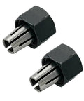 Two-pack collet chuck and nut assembly for routers. Beef Up Your Router With Replacement One Quarter Inch Collet Chuck And Nut Assembly For Dewalt DWP611 DWP611PK DCW600B DCW600B CA And Porter Cable 450 450PK 4512 Routers Two Pack Collet Nut Kit.