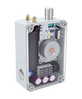 Inside view of 5 In 1 Hand Crank Generator With USB Charging, High Brightness LED Light, Built In Ignition Tool, And Red LCD Display