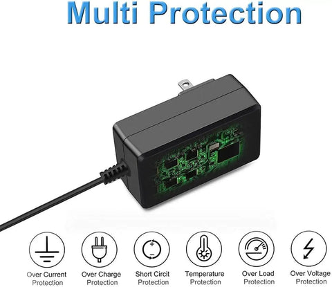 9V Power Supply For Korg Volca Series Plug And Play And Wide Range Of Synths Replacement Cord For KA350 Kross 61 88 Minilogue shown with multi-protection features.