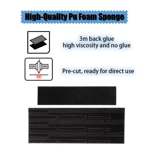 Pre Cut Self Adhesive Light Seal Foam Replacement Kit To Banish Light Leaks On Classic Cameras. High-quality PU foam strips ready for use.