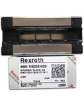 Single SLS Extended Ball Slider Block with packaging showing label R162381420 by Rexroth AG