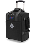 Underseat Rolling Duffle Bag 18x14x8 Inches Personal Item for Travel Fits Major Airlines Like AA and Frontier Save On Carry On Fees