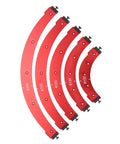 Badass Radius Jig Template Set Straight Up Routing Cabinet Corners With Rock Solid Aluminum Build delivering precise curves in five sizes.