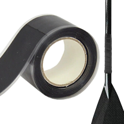 Leak Proof Silicone Tape That Sticks Like A Champ No Glue Needed, Self Fusing Pipe Wrap For Plumbing Repairs, roll and applied on surface.