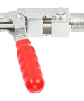 Quick Release Horizontal Clamp For Woodworking Jigs And Fixtures, Welding And Drill Press Setup, Heavy Duty High Strength Latch Clamp For Fast Metal Plate And Circuit Board Clamping, One Hand Operation, Durable Construction, front view