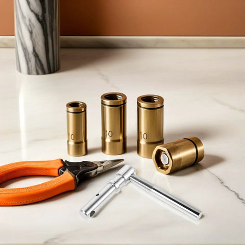 Beefy CNC Precision Boiler Door Handle Replacement Hardware For Fireplace Doors And Stove Handles Universal Stove Door Knob Replacement Parts Durable Metal Pull Grip Easy Install Safe And Reliable Fits Coal Stoves And More. silver metal boiler door handle parts
