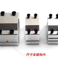 Rock Solid Heavy Duty Aluminum Spindle Clamp For CNC Engraving Machine With Screw, displaying three sizes in 38-70mm range