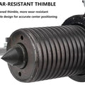 Heavy Duty 10 Ton Hydraulic Gear Puller Kit 22000 Lb 3 Jaw Bearing Remover Wheel Separator Tool Built For Vertical And Horizontal Jobs Made From Tough Carbon Steel With Stable Alloy Jaws Perfect For Sprocket Axle Rotor Work Making It A True Workhorse wear-resistant thimble close-up