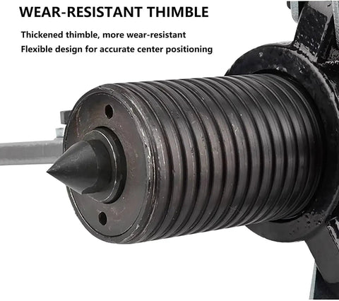Heavy Duty 10 Ton Hydraulic Gear Puller Kit 22000 Lb 3 Jaw Bearing Remover Wheel Separator Tool Built For Vertical And Horizontal Jobs Made From Tough Carbon Steel With Stable Alloy Jaws Perfect For Sprocket Axle Rotor Work Making It A True Workhorse wear-resistant thimble close-up