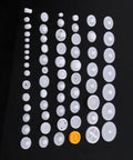 Totally Awesome 64 Kinds Plastic Gears Pulley Belt Kits For Robot Motor Toys Perfect For Engineering And Model Making Projects Great Stuff For DIY Builds, white plastic gears on black background