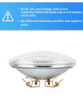 PAR36 LED Landscape Bulbs 6W 3000K Warm White ACDC 12V Water Resistant Pack Of 6 700 Lumens Replaces 36W Halogen
