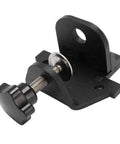 Sweet Precision Heavy Duty Aluminum Doweling Jig For Woodworking With Adjustable Hole Spacing And Reliable Drilling Locator close-up of the clamping mechanism