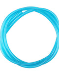 Close-up of a coiled blue hose from the Four Sizes Fuel Line Hose Kit For Small Engines With Four Feet Of Fuel Line in various sizes.