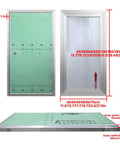 Heavy Duty Hidden Magnetic Access Panel For Wall And Ceiling Tile Cover With Detachable Inspection Door Concealed Security Hatch dimensions and features