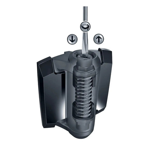 Heavy Duty Self-Closing Gate Hinges With Adjustable Tension For High Traffic Gates And Pool Fences Gloss Black Covers Rust Proof UV Stabilized