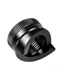 49-16-2663 Heavy Duty Three Quarter Inch Punch For Force Logic 10 Ton Knockout Tool, black metal component, side view