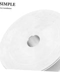 Heavy Duty Aluminum V Belt Pulley With V Groove Web Sheave For Industrial Motor Drives, top view showing smooth surface and central hole.