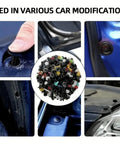 Kia Sorento IV 2020 2025 Bumper Clip Kit With 1295 Pcs Fasteners And A Tough Remover Set In Durable Storage Box For Easy Car Door Panel And Upholstery Clip Replacement Like A Pro. Assorted plastic car trim clips for bumper, door panel and fender use