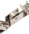 Top Shelf H Shape Door Rollers For Glass Sliding Doors And Wood Furniture 10 Pack Heavy Duty iron roller with attached screws.