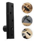 360 Degree Stainless Steel Pivot Hinge For Invisible Doors Heavy Duty Rotatable Door Hardware Concealed Design For Bookcases