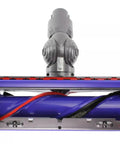 V10 Cyclone Cordless Vacuum Cleaner Direct Drive Cleaner Head Turbine Tool Replacement For V10 Series Fits Absolute Animal To SV12 In Grey And Purple Two Tone
