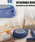 Electric Water Dispenser For 1 To 5 Gallon Bottles With Adjustable Stand, USB Type C Rechargeable, shown on table