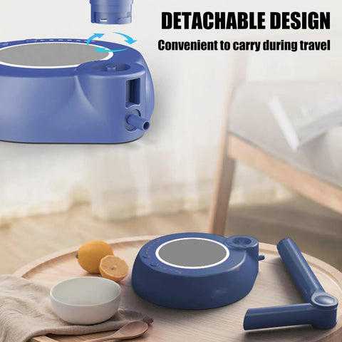 Electric Water Dispenser For 1 To 5 Gallon Bottles With Adjustable Stand, USB Type C Rechargeable, shown on table