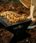 15 Inch Portable Charcoal Grill Foldable Bbq For Camping Backyard Bonfires And Patio Heavy Duty Fire Pit Gear