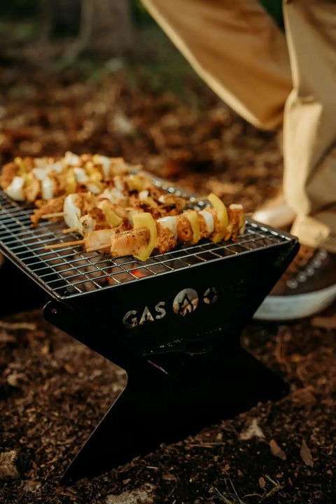 15 Inch Portable Charcoal Grill Foldable Bbq For Camping Backyard Bonfires And Patio Heavy Duty Fire Pit Gear